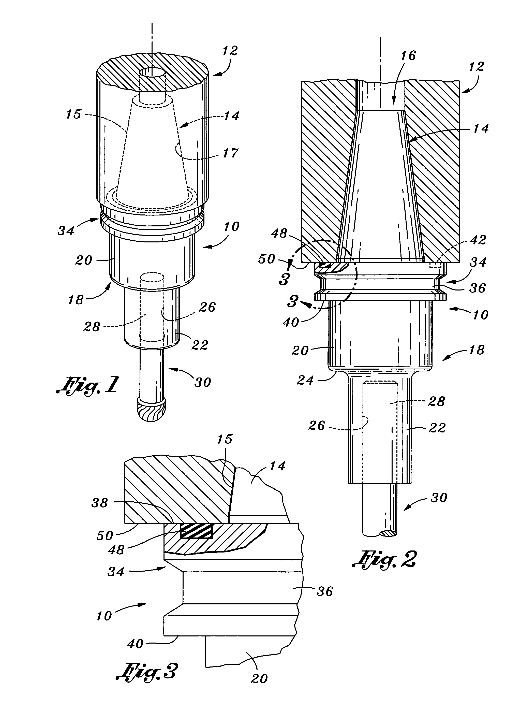 Tool holder dampening system
