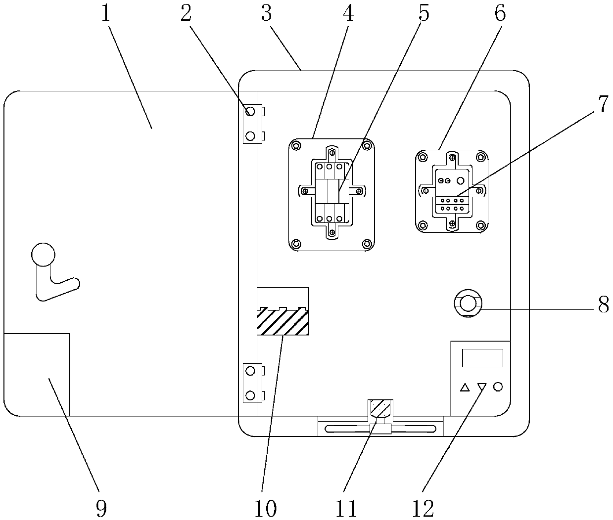 Motor overload short circuit protection device