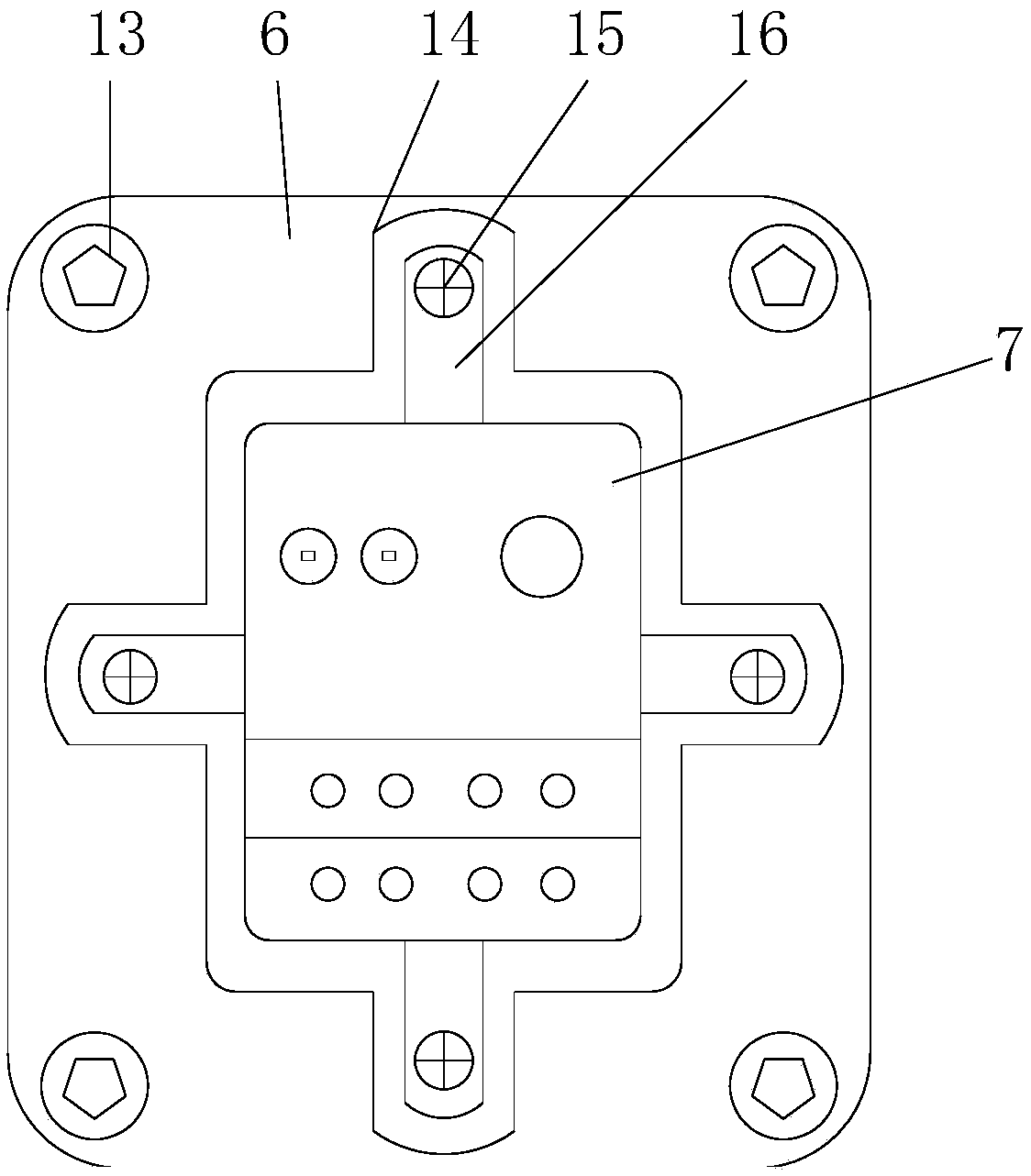 Motor overload short circuit protection device