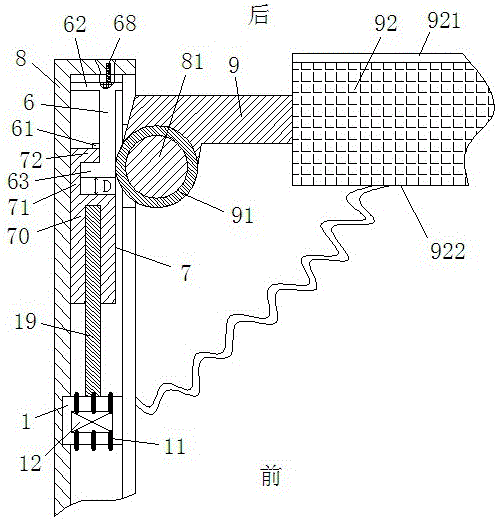 Safe and environment-friendly power electrical cabinet device and application method thereof