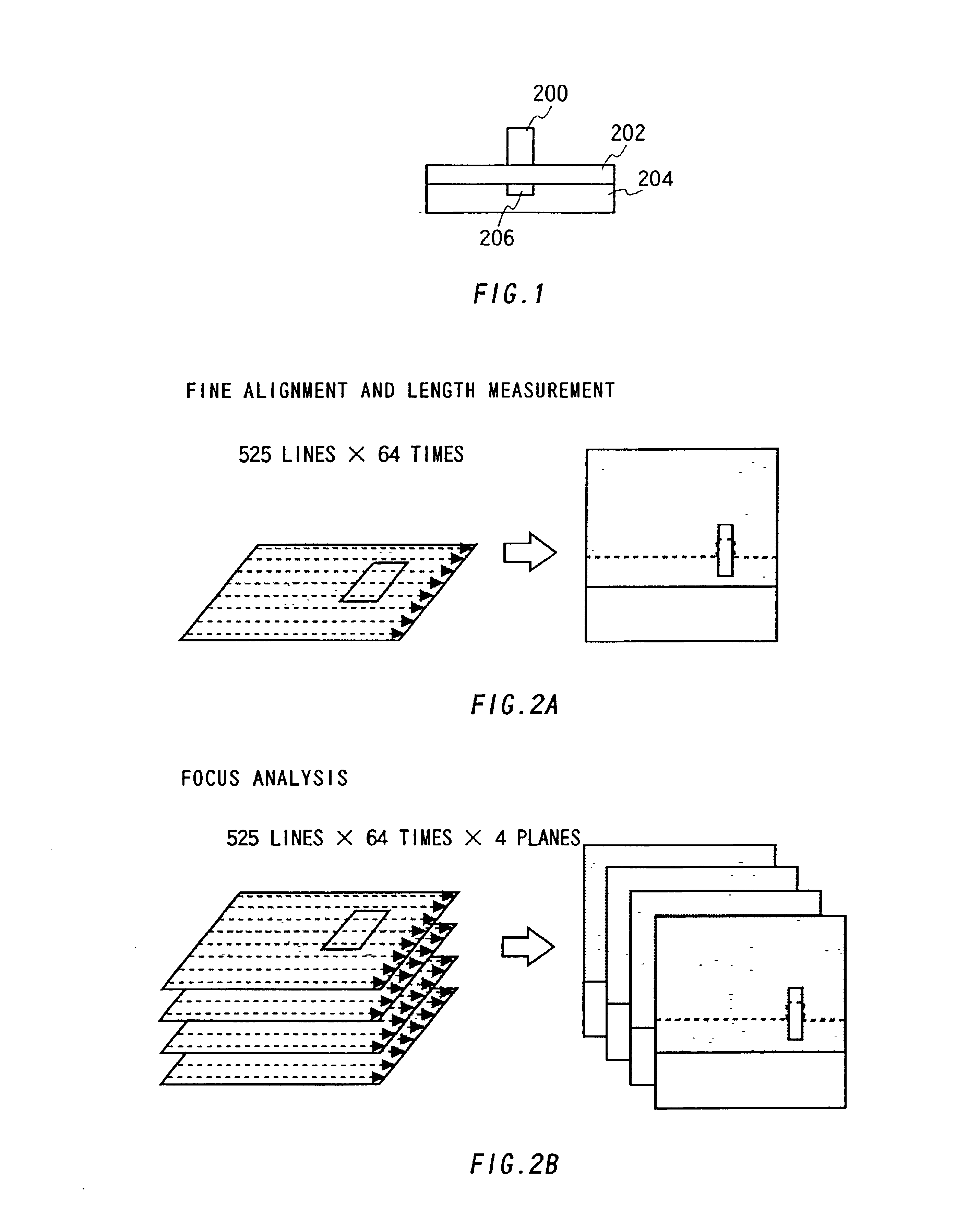 Electron beam length-measurement apparatus and measurement method