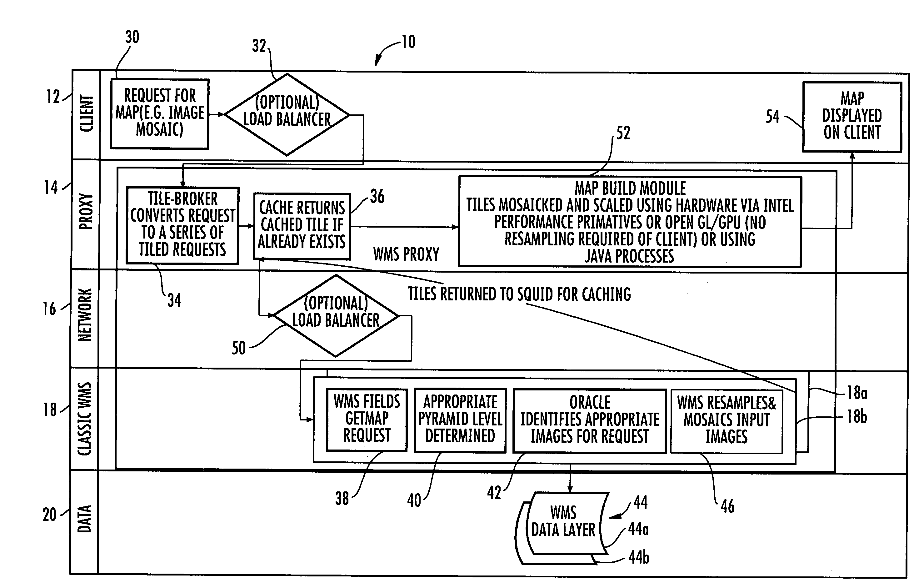 System and method for processing map images