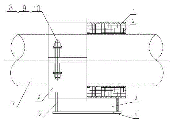 Heat-insulation block for a shock-resistance and heat-insulation pipe bracket and a manufacturing method