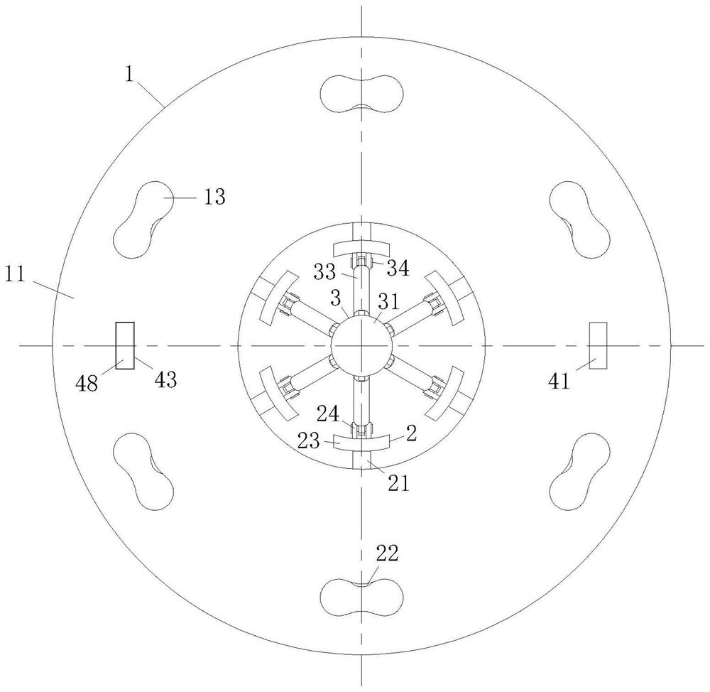 Cement precast pile connecting piece