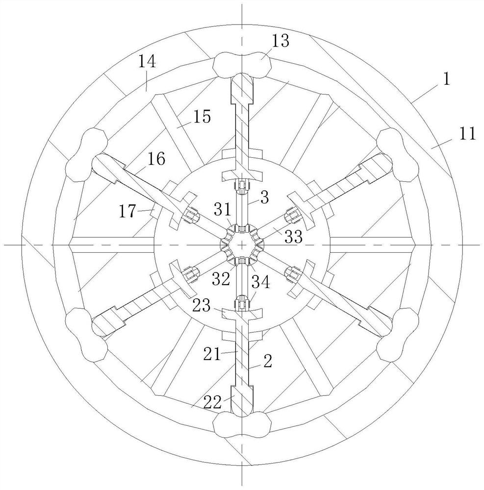 Cement precast pile connecting piece