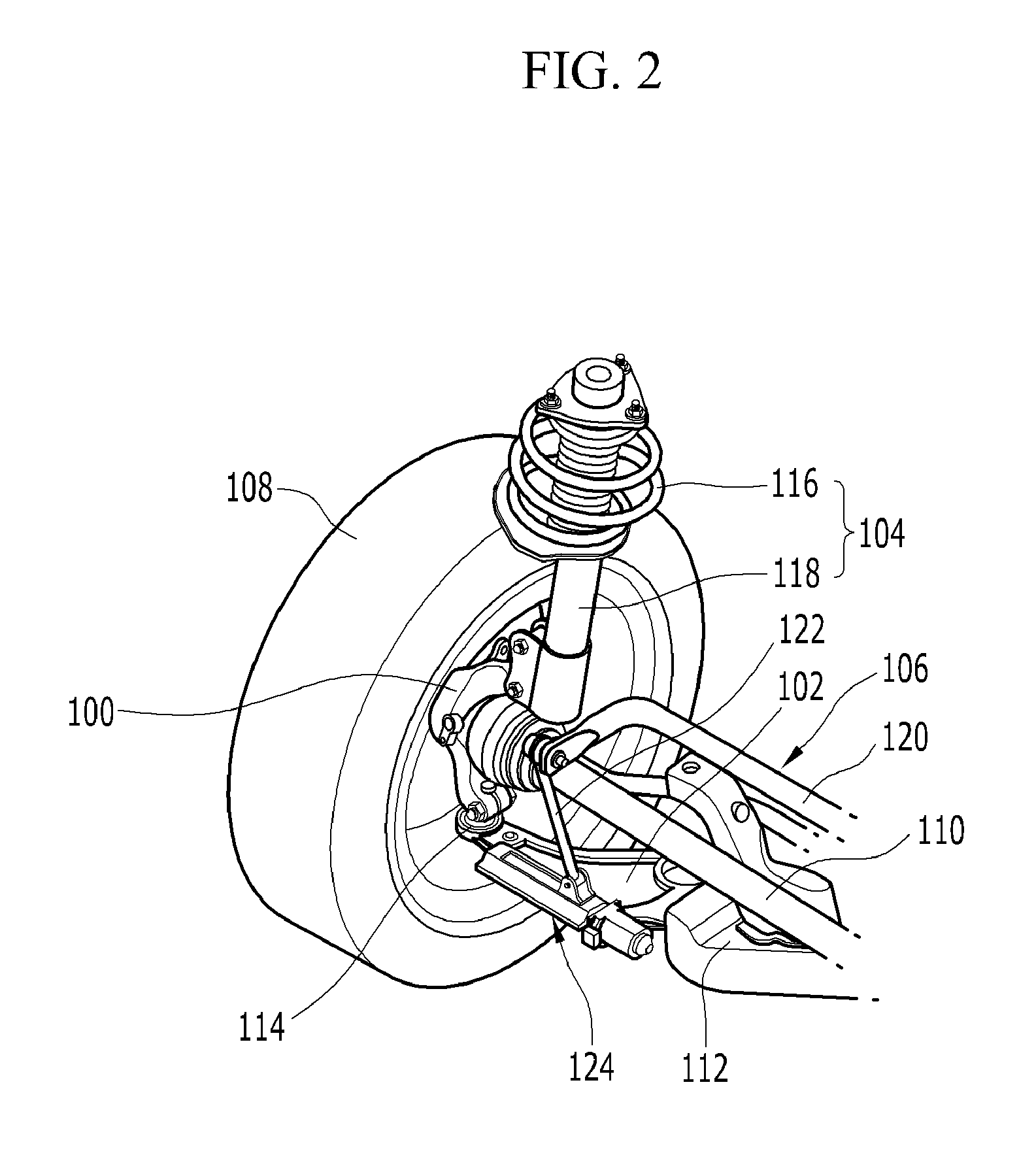 Active roll control system for vehicle