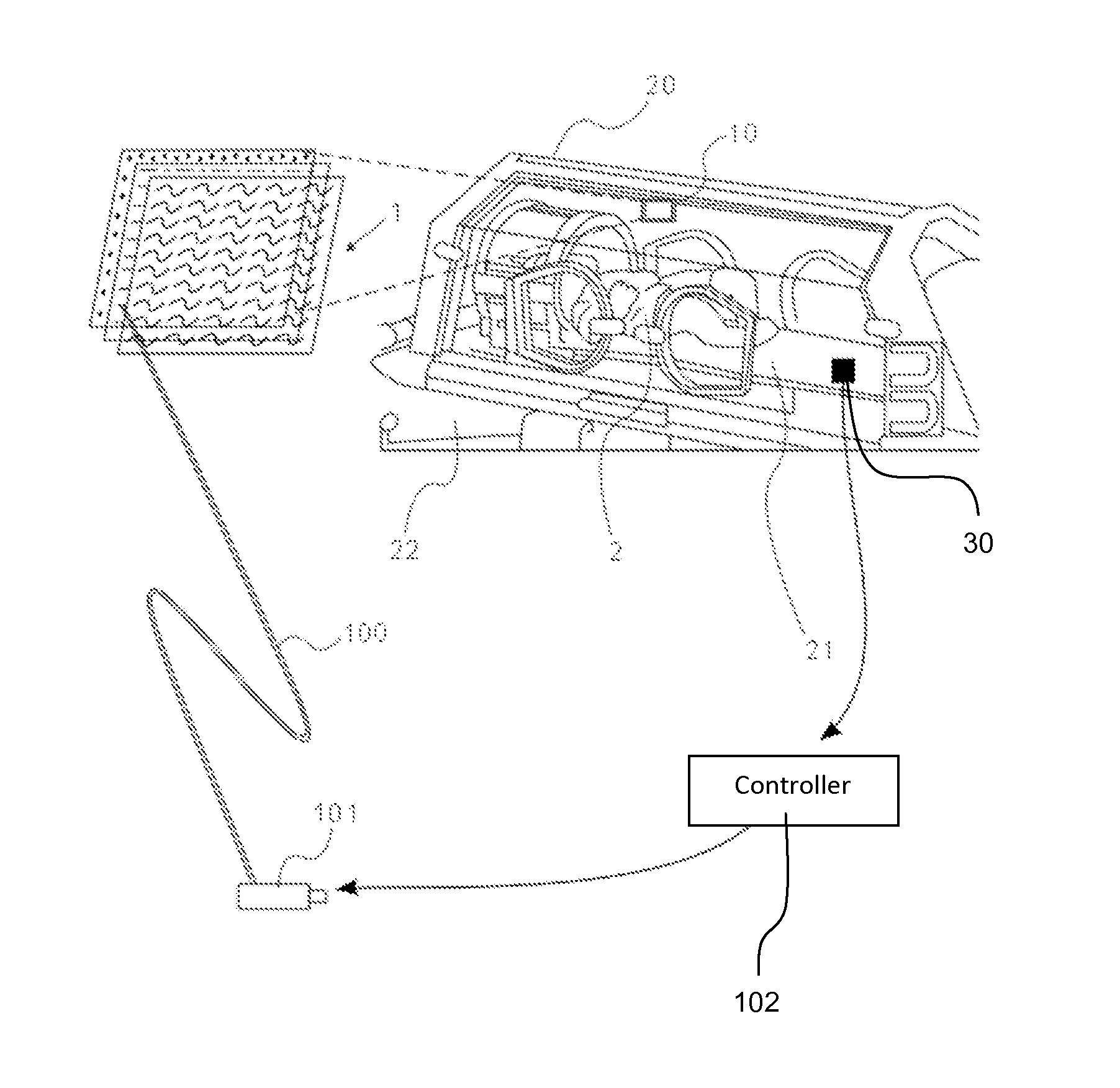 Incubator's canopy with sensor dependent variably transparent walls and methods for dimming lights thereof