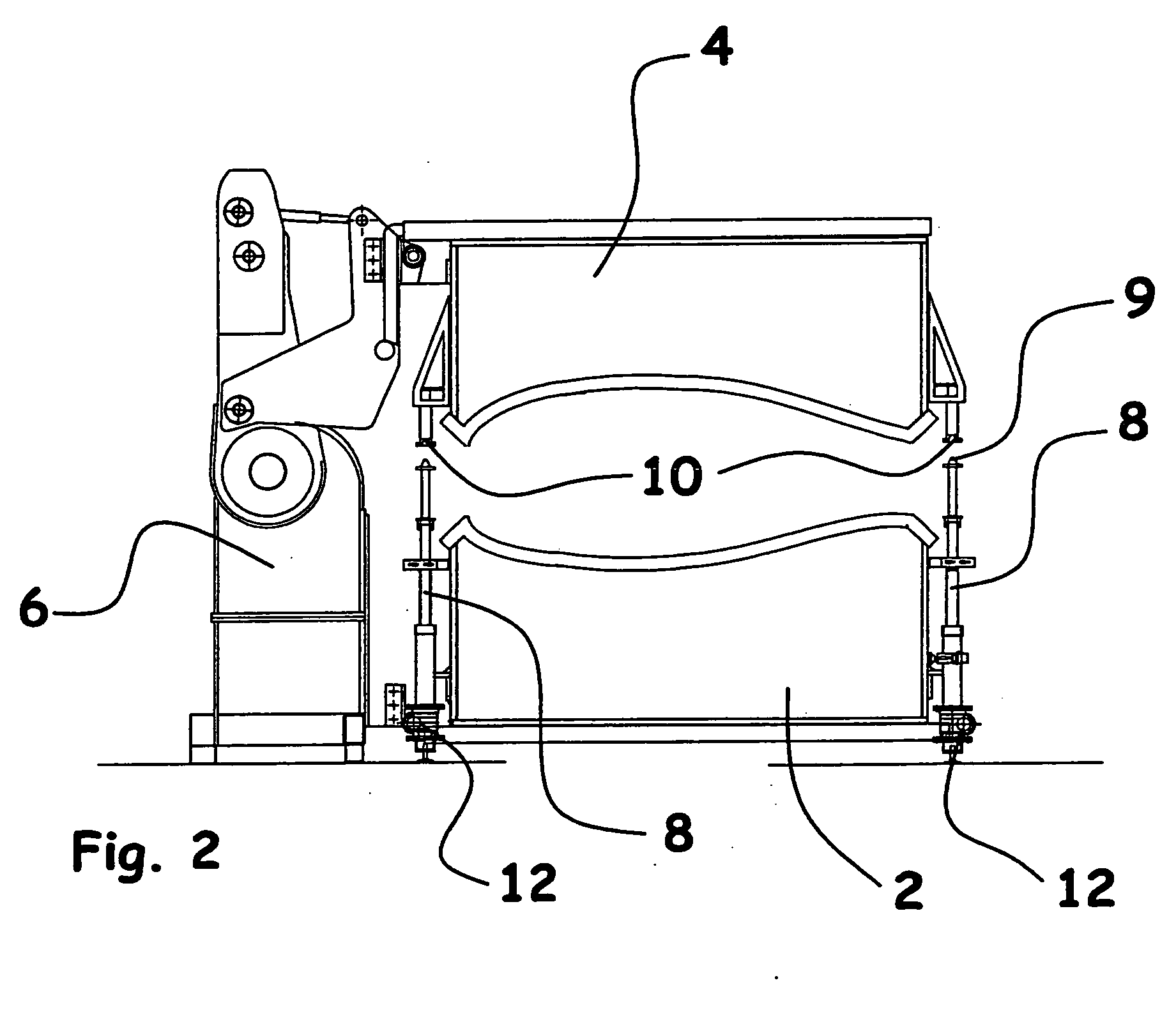 Mold assembly with closure mechanism