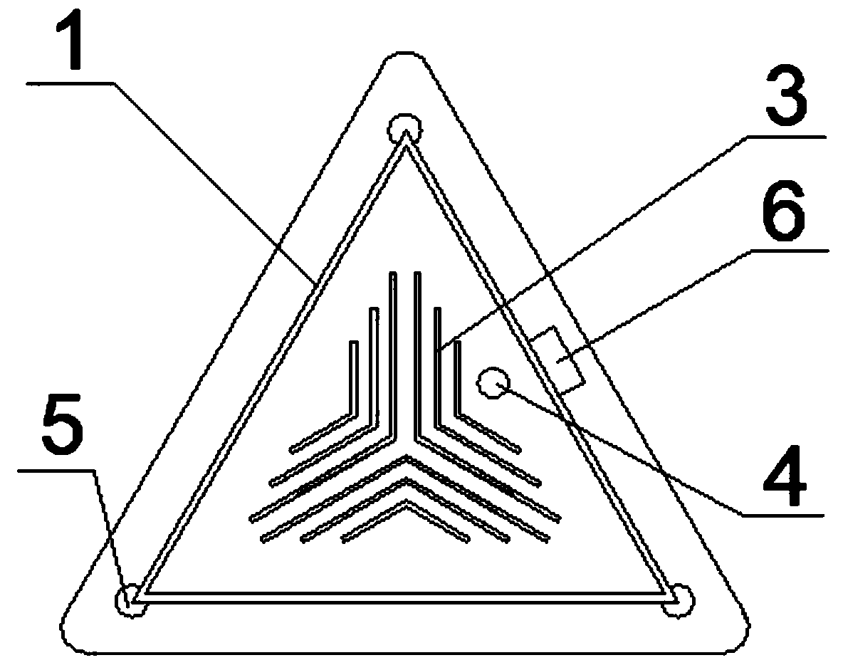 Plate type electrode heating device