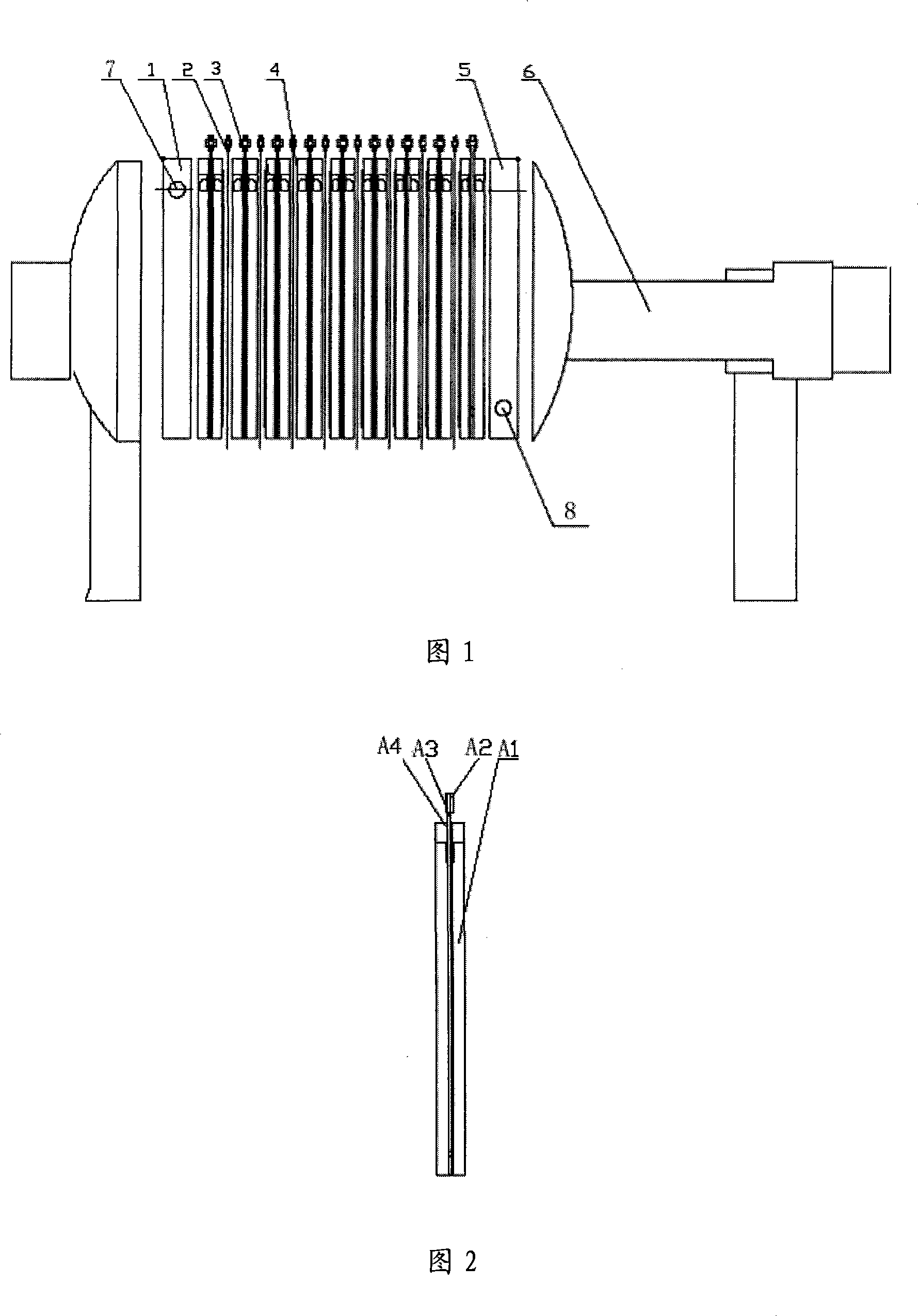 Enclosed type electrolytic tank and electrolytic system