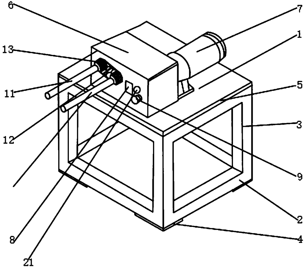 Anti-intertwining winding machine for spinning