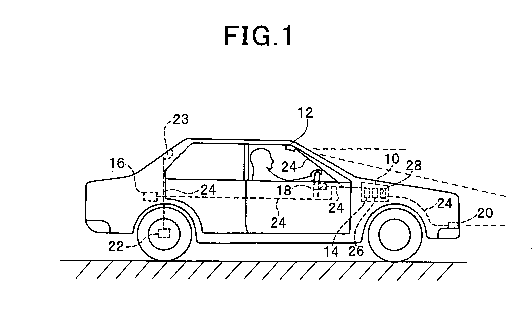 Apparatus for determining the presence of fog using image obtained by vehicle-mounted device