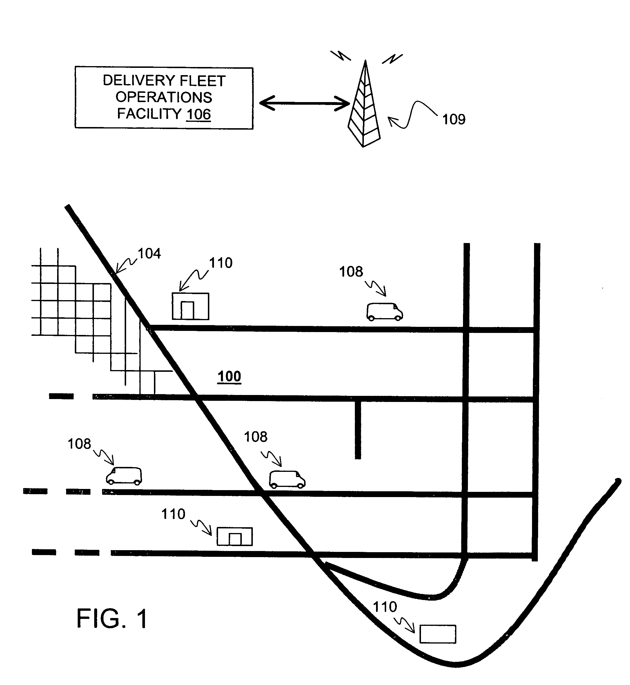 Method and system using delivery trucks to collect address location data