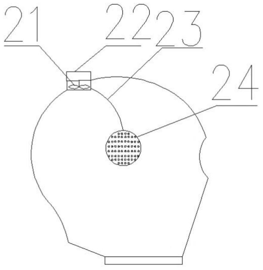 Comprehensive helmet integrating heating, refrigeration and dehumidification