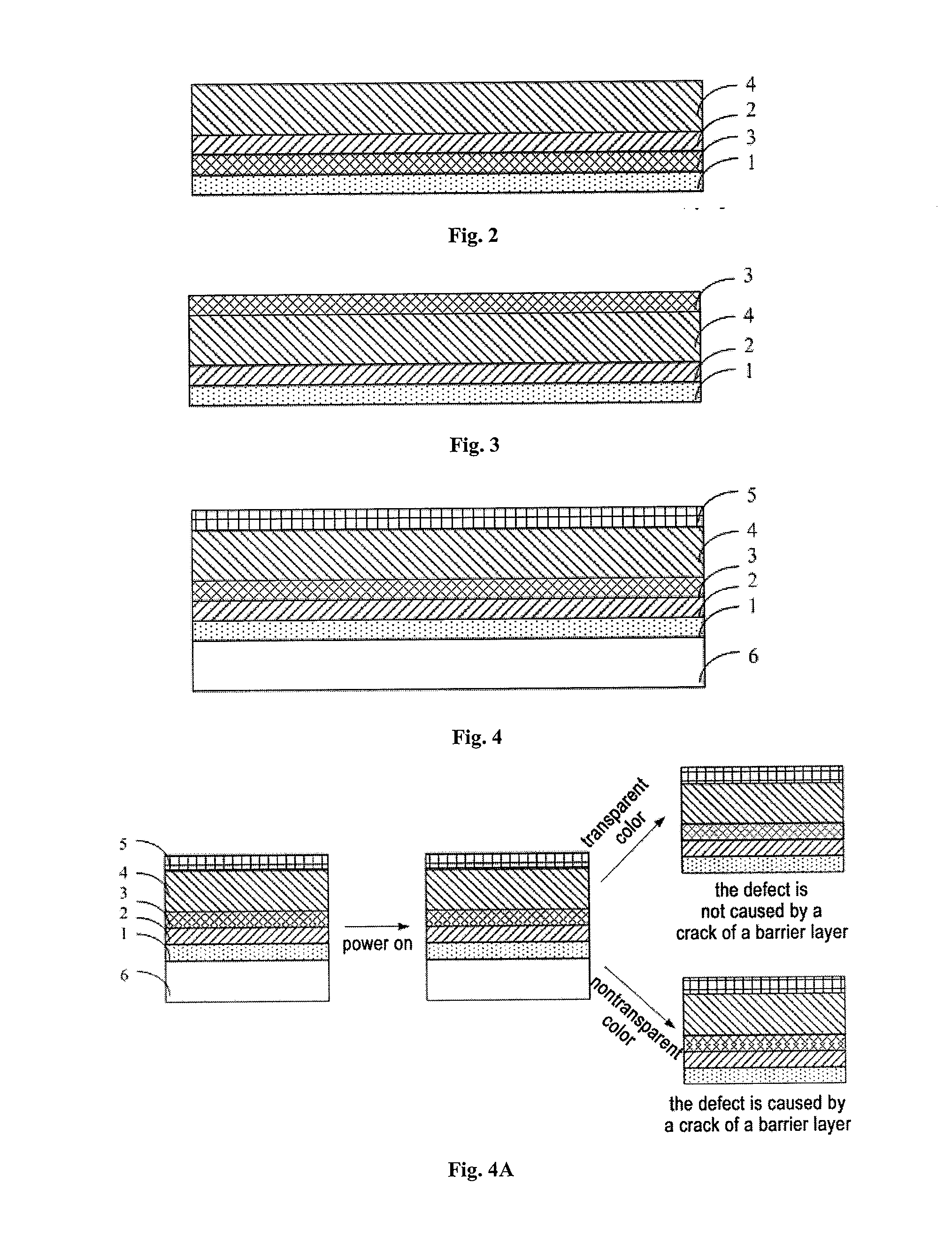 Flexible substrate, OLED device and defect detecting method for the same