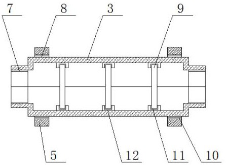 A kind of laparoscopic instrument with sound-absorbing structure