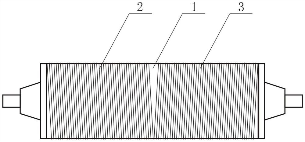 A kind of production method of sinking roller