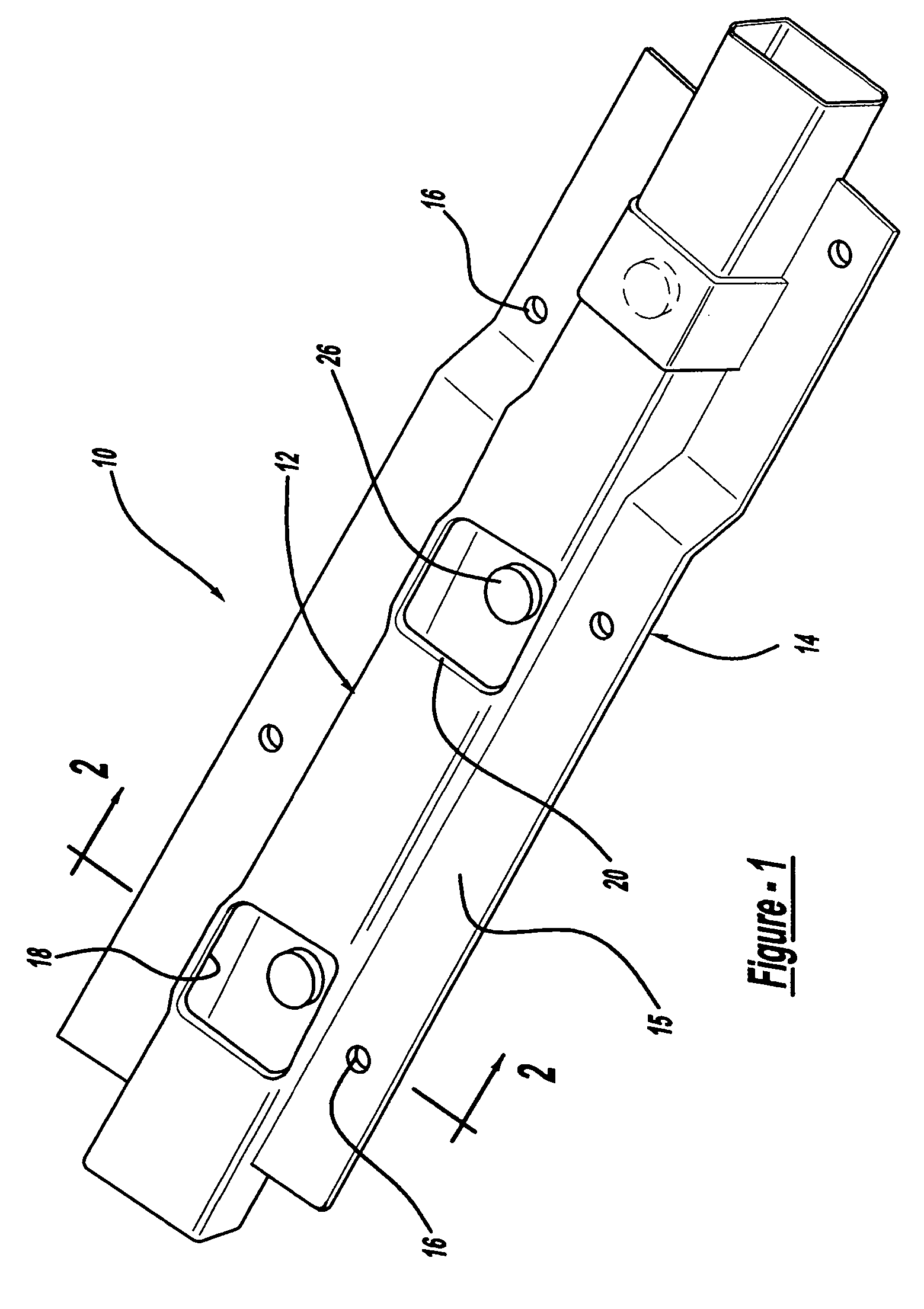 Method of attaching plastic to a metal section and part made thereby