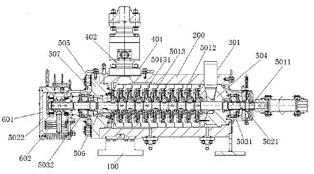 Self-cooling electric auxiliary water feeding pump