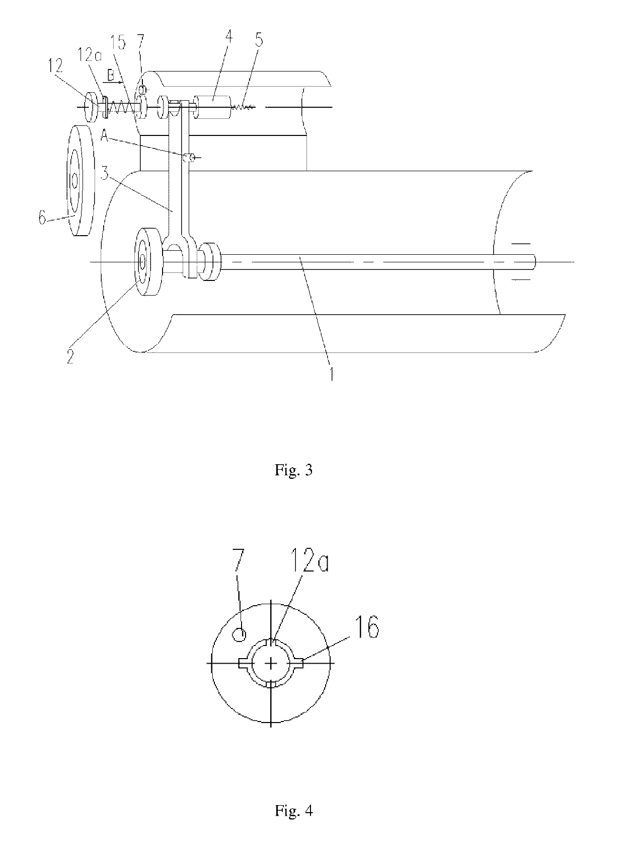 Electric starter with manual turning function