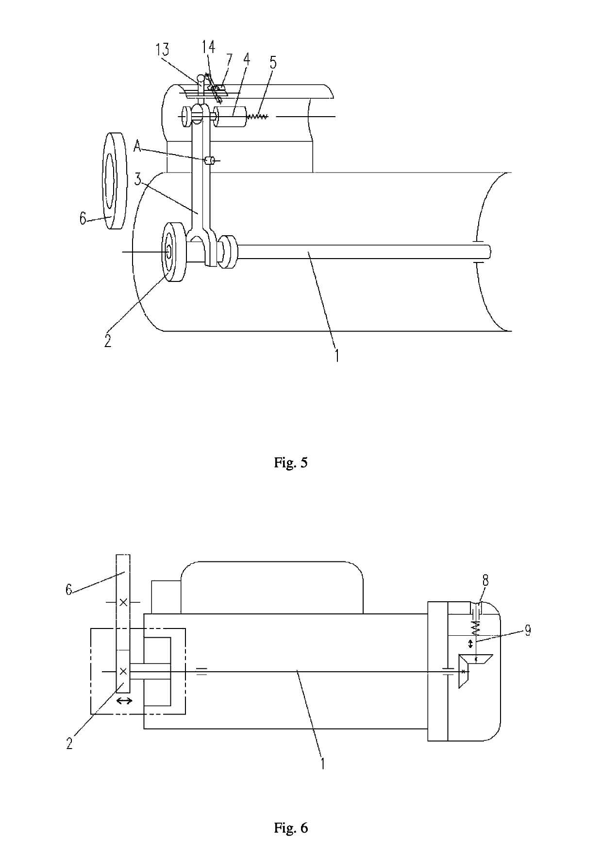 Electric starter with manual turning function