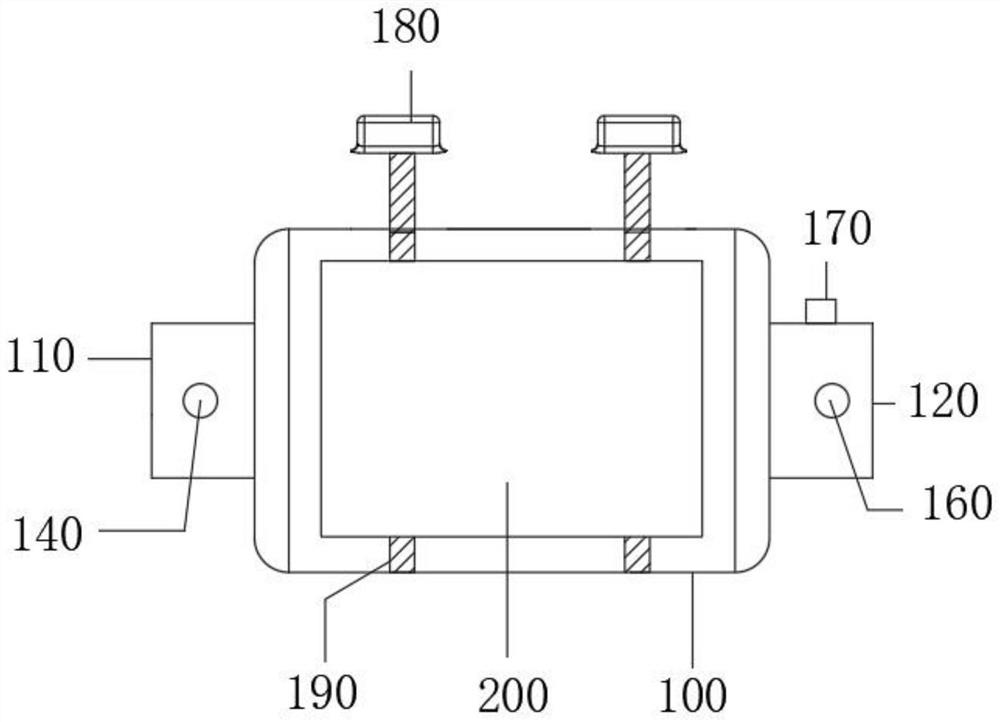 A three-way catalytic converter anti-clogging structure