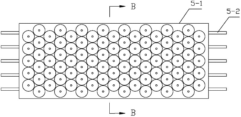 Detachable plate shell type heat exchanger