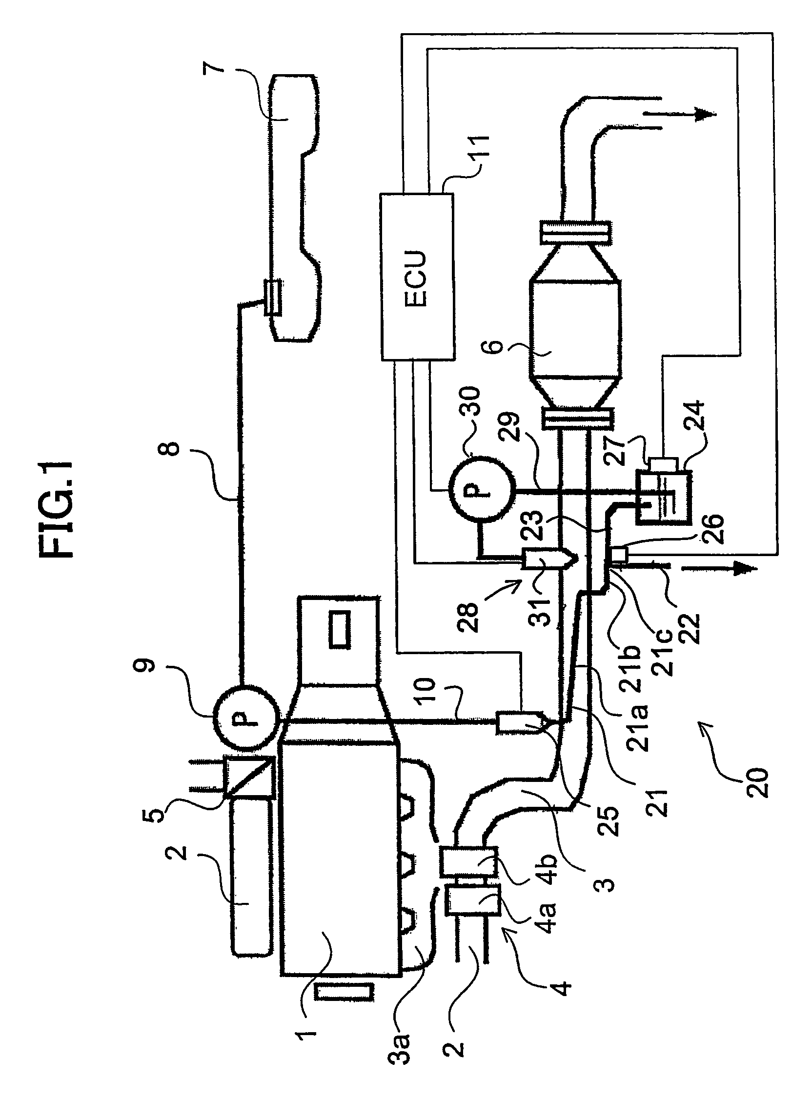 Fuel fractionation method and fuel fractionation apparatus for internal combustion engine