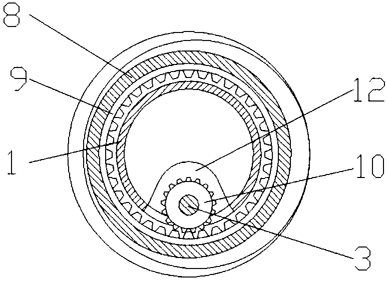A transmission line deicing device with a transmission line protection structure