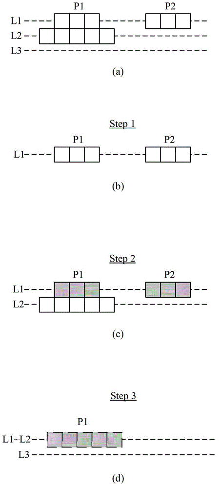 Coordinate processing circuit for multi-point touch control