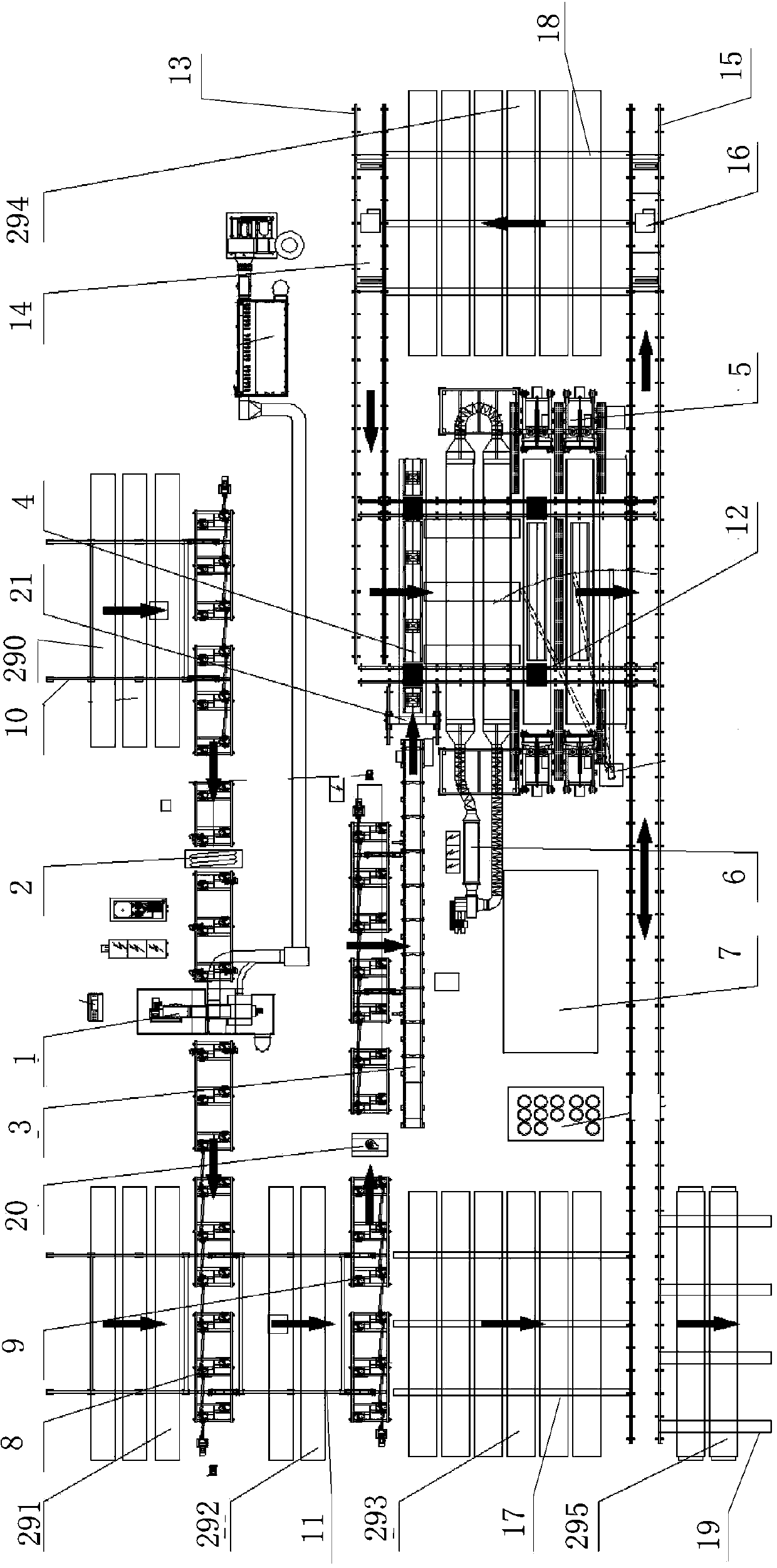 Digitalized two-step method filling operation assembly line for directly-buried polyurethane thermal insulation pipes