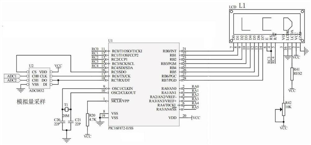 Control system of intelligent massage hairpin