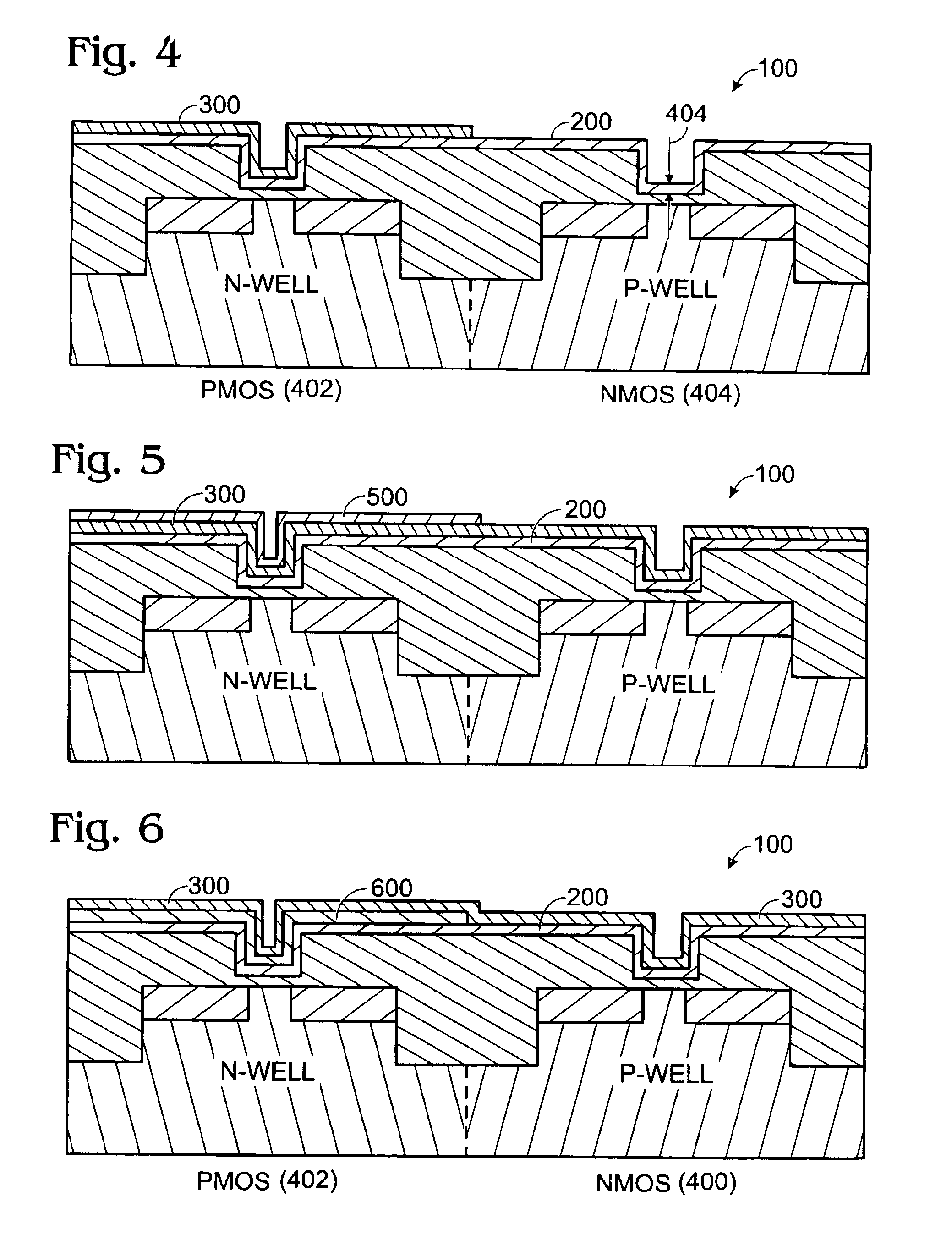 System and method for integrating multiple metal gates for CMOS applications