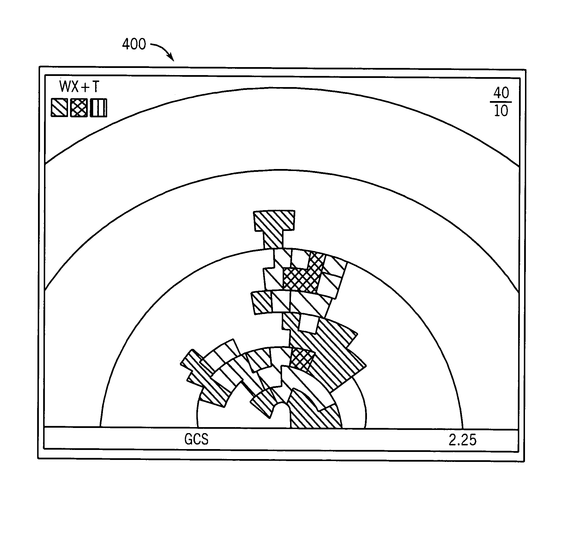 Data compression system and method for a weather radar system