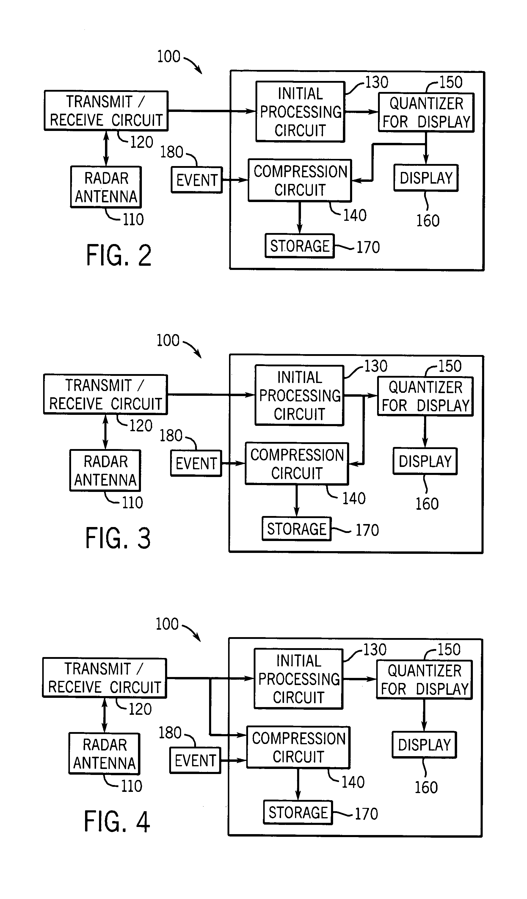 Data compression system and method for a weather radar system