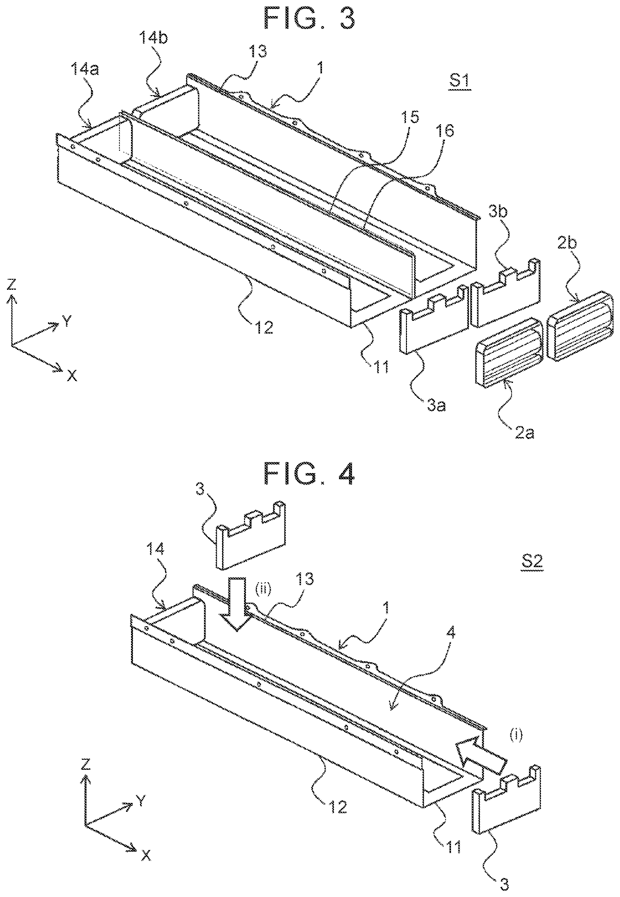 Manufacturing method for battery, and battery