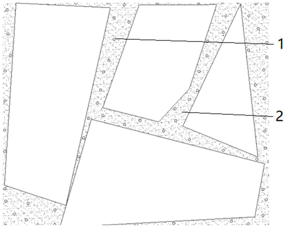 Roadway grouting reinforcement method under dynamic load impact