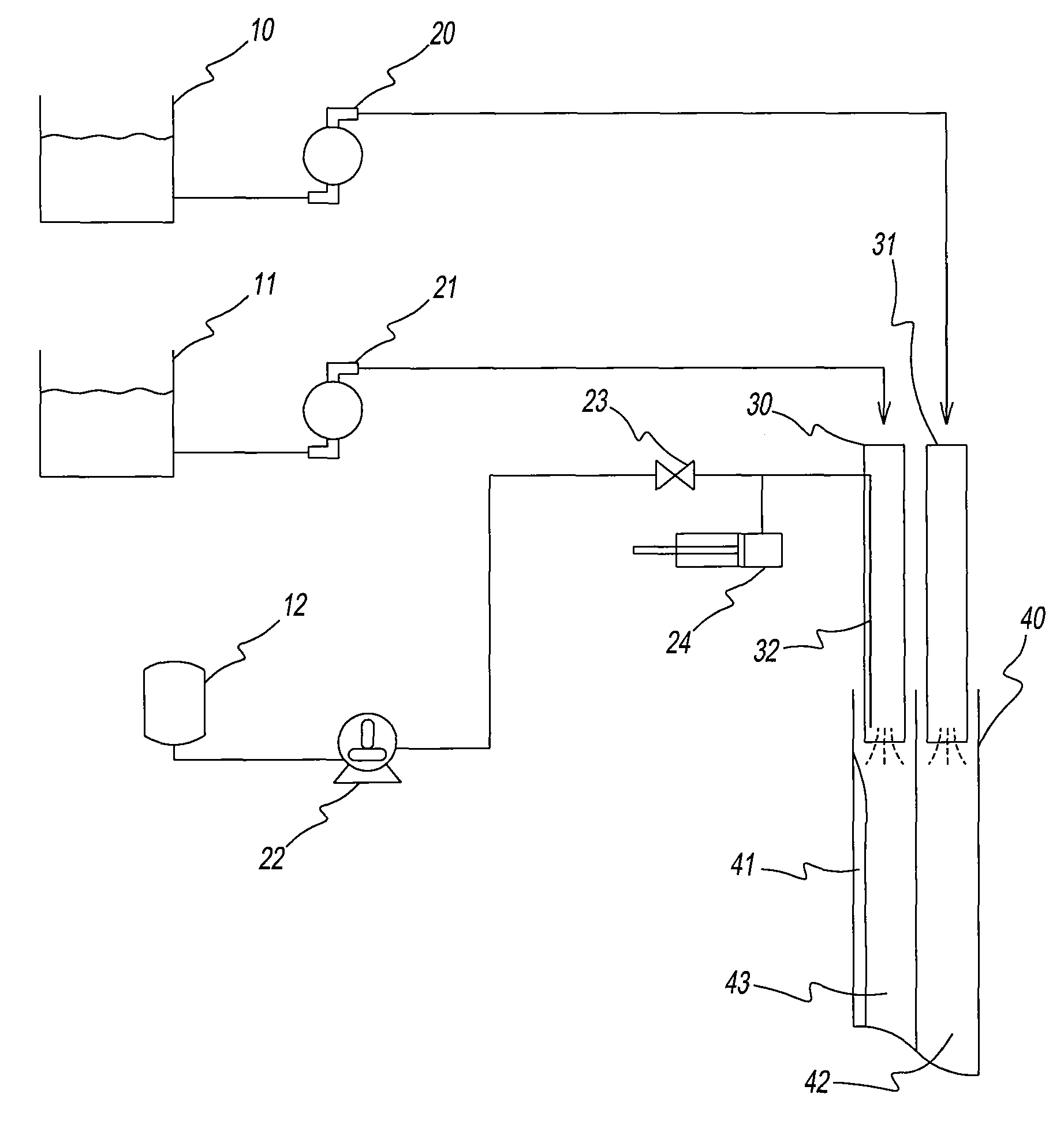 Apparatus and method for anchor bolt grouting