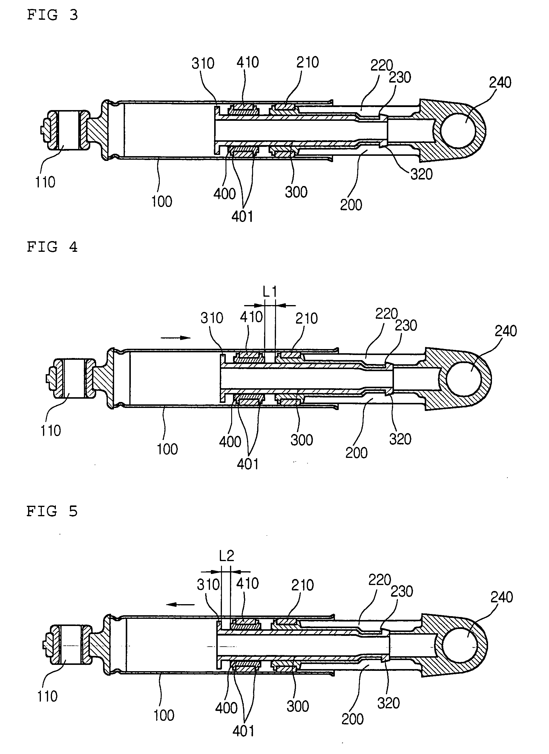 Damper in a washing machine and fabricating method of the same