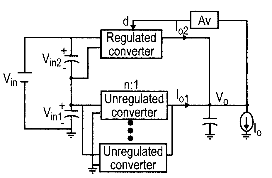 Quasi-parallel voltage regulator