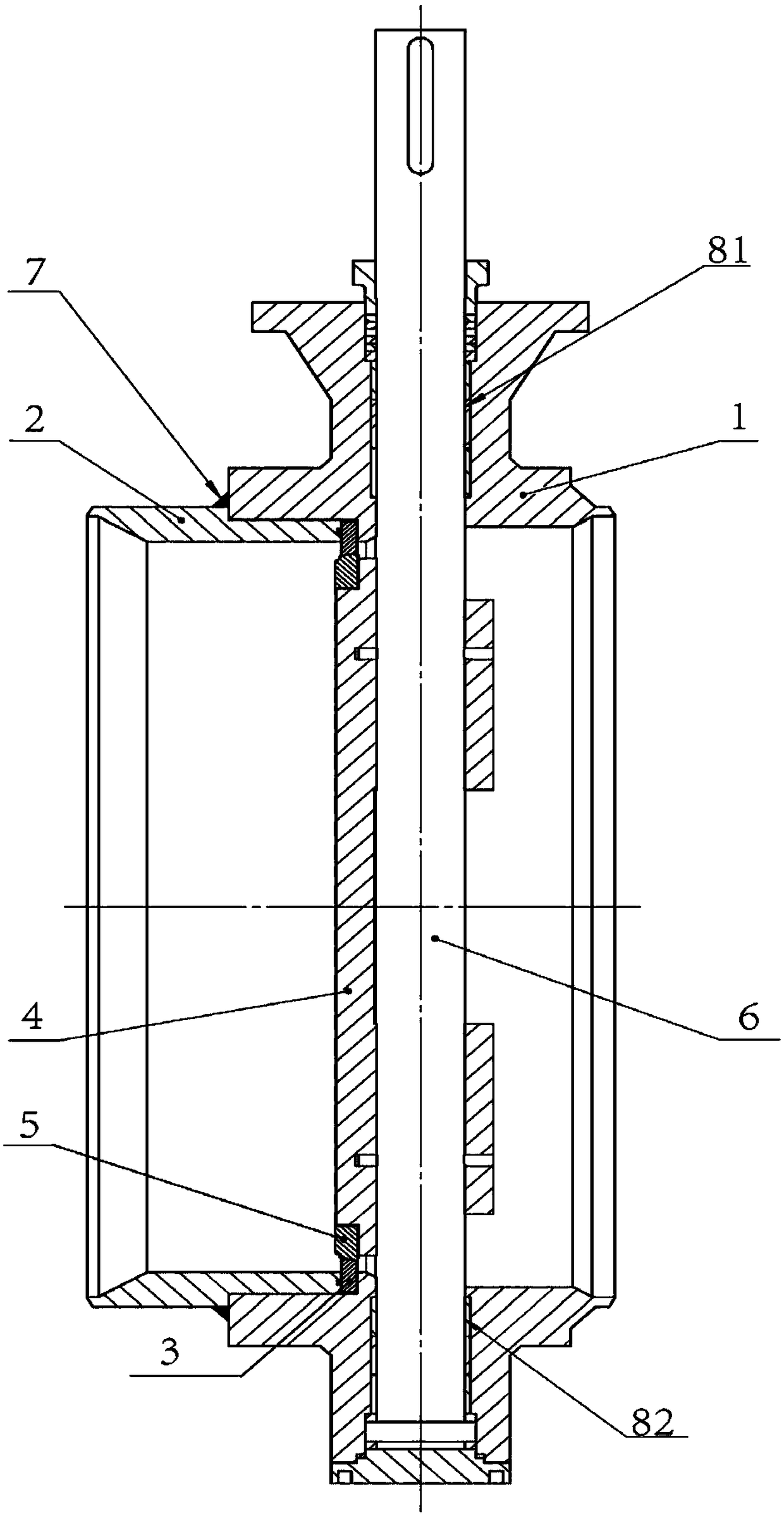 Three-eccentric center butterfly valve and manufacturing method thereof