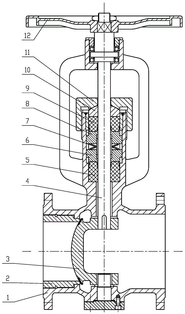 Leakage-proof V-shaped ball valve