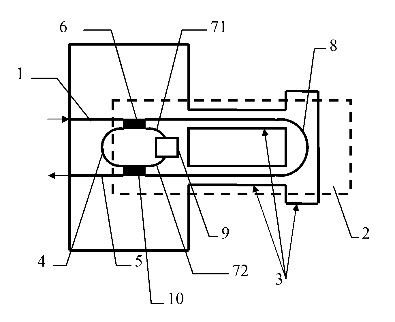 Cantilever beam structural resonant-type integrated optical waveguide accelerometer