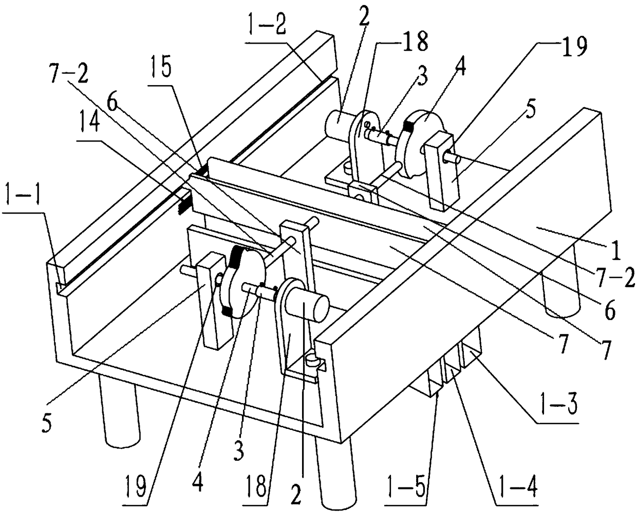 A double-cam cooperative coin sorting machine and its application method