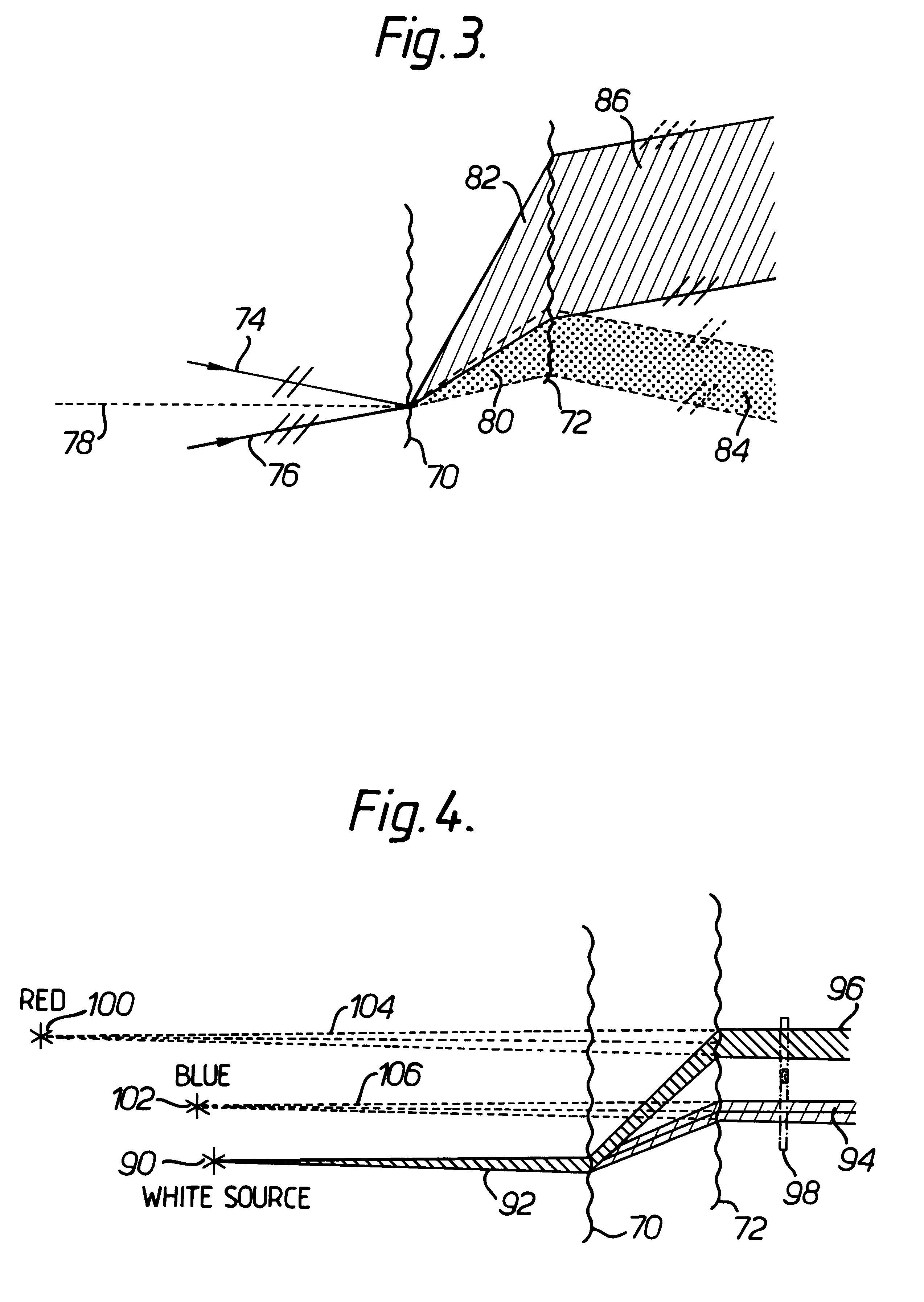 Optical filtering device
