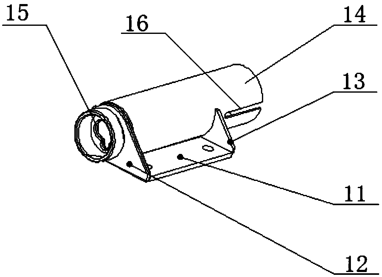 Handrail device used for vehicle and using method thereof