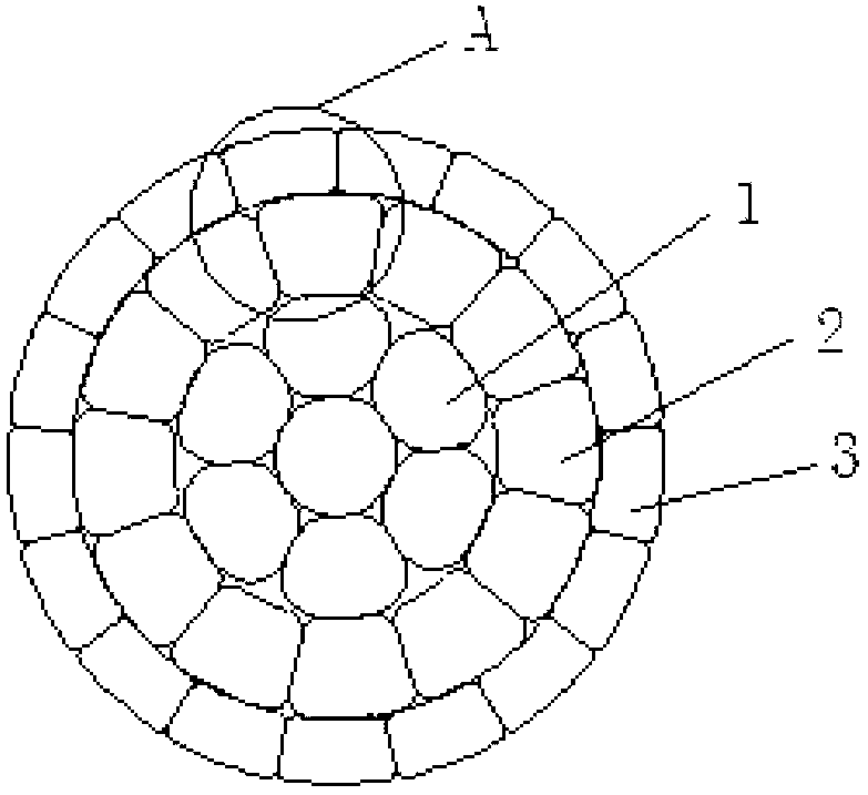 Preparation method of compressed circular aluminum conductor with high outer layer compactness used for electric cable