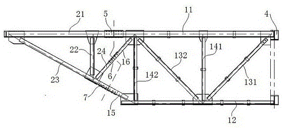 A sliding form system variable diameter assembled sliding form platform