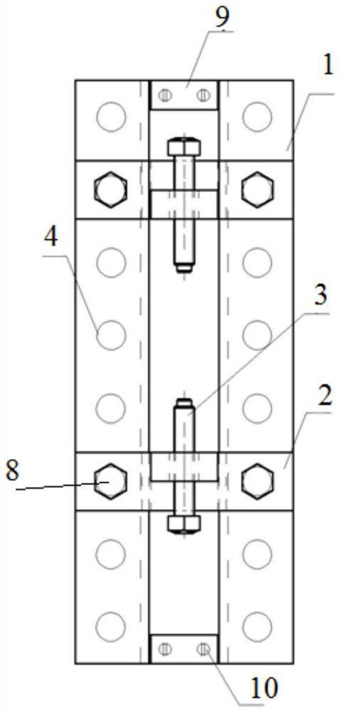 Limiting device and double-layer shock isolation device