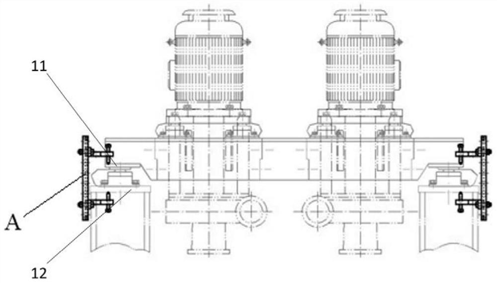 Limiting device and double-layer shock isolation device